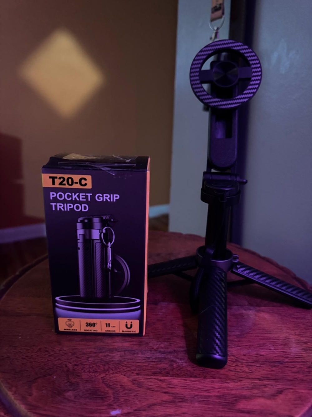 Pocket Grip Tripod - Black